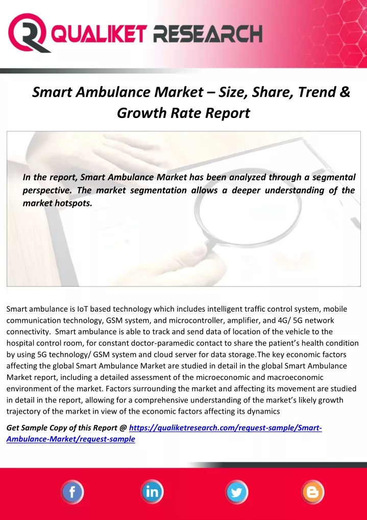 smart ambulance market size share trend growth