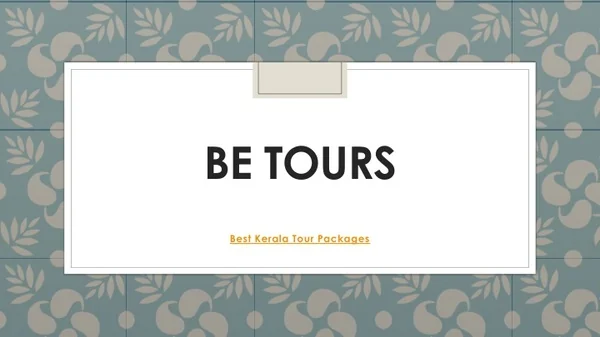 Premium Kerala Tour Packages
