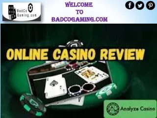 Online Gambling  at Badcogaming.com