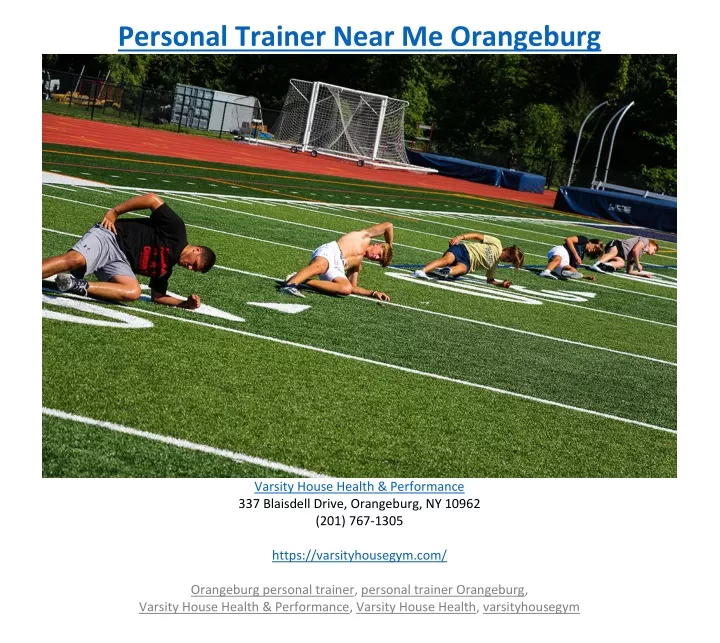 personal trainer near me orangeburg