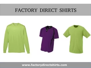 factory direct shirts