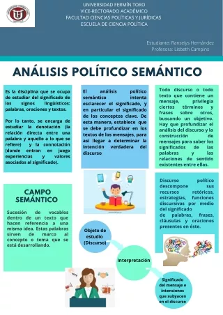 Análisis Político Semántico