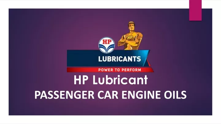 hp lubricant