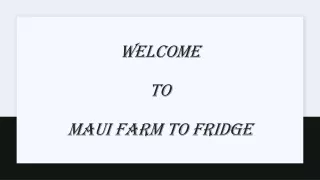 welcome