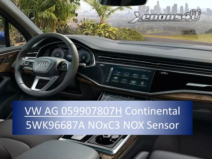 vw ag 059907807h continental 5wk96687a noxc3 nox sensor