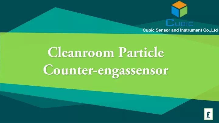 cleanroom particle counter engassensor