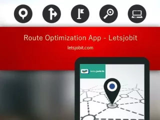 Route Optimization App - Letsjobit