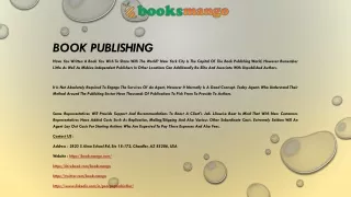 book publishing