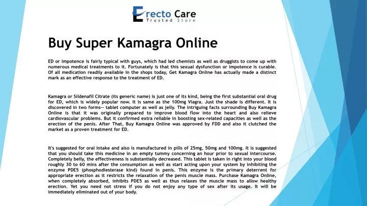buy super kamagra online
