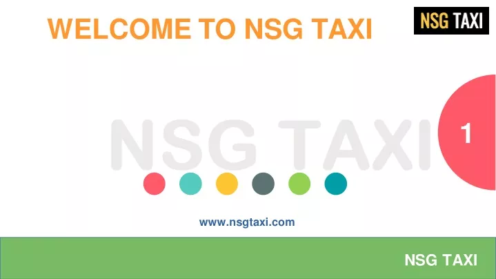 welcome to nsg taxi