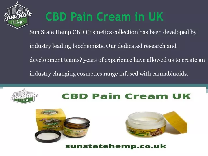 cbd pain cream in uk