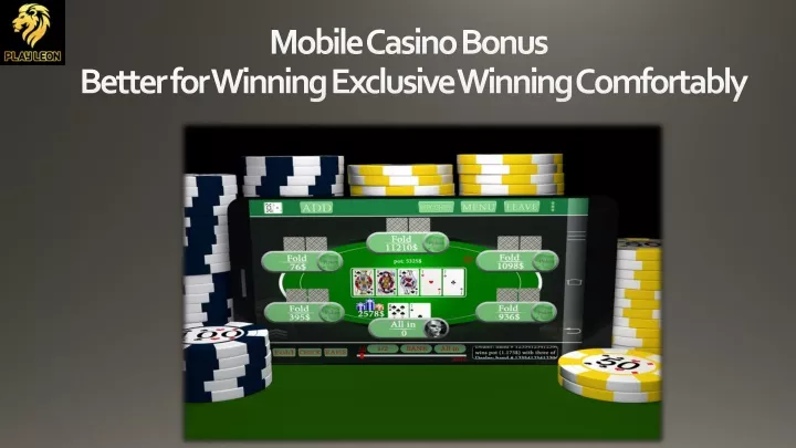 mobile casino bonus better for winning exclusive winning comfortably