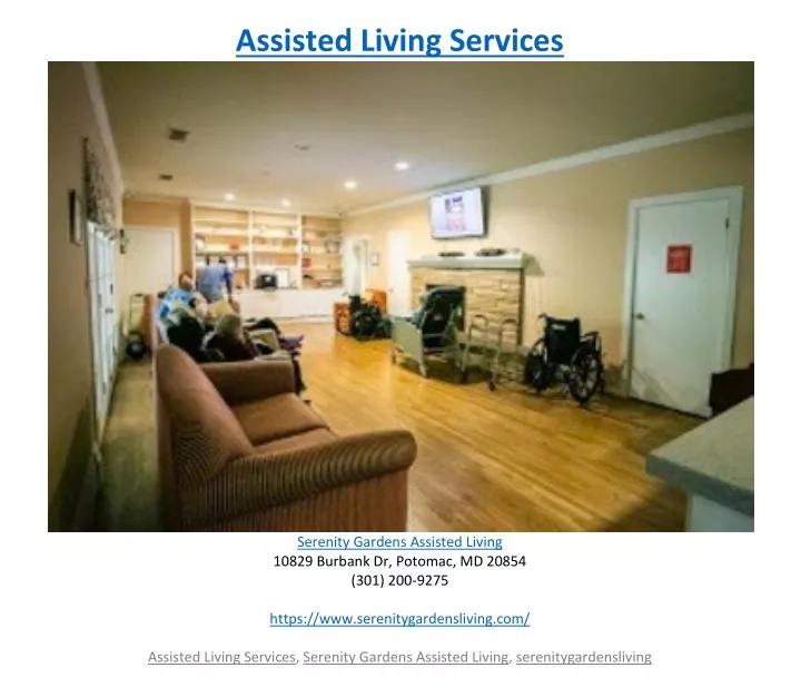 assisted living services