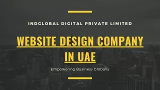 Website Development Company in UAE