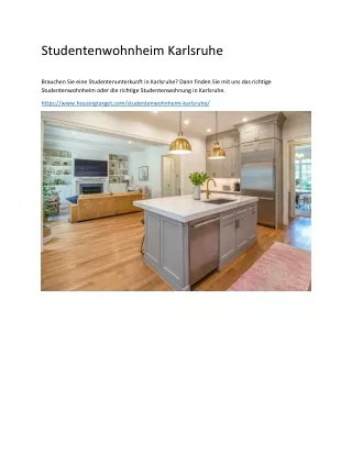 studentenwohnheim karlsruhe