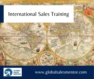 International Sales Growth Training