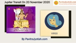 jupiter transit on 20 november 2020