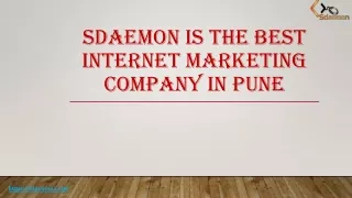 sdaemon is the best internet marketing company in pune