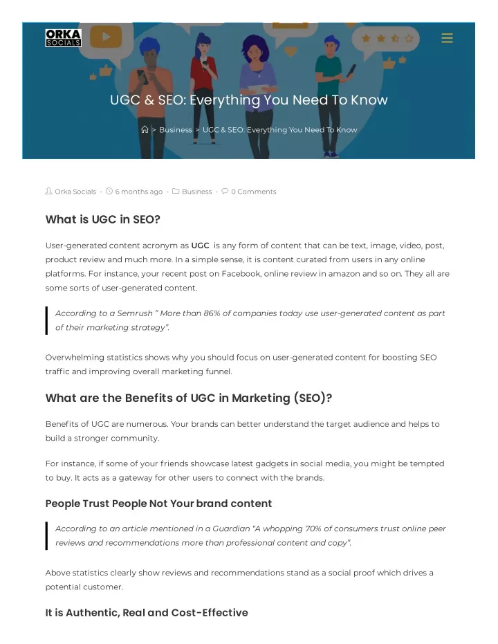 ugc seo everything you need to know