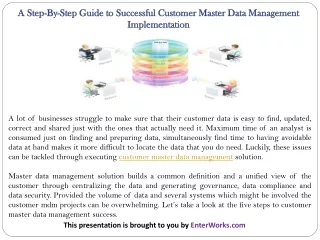 a step by step guide to successful customer