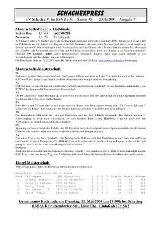schachexpress
