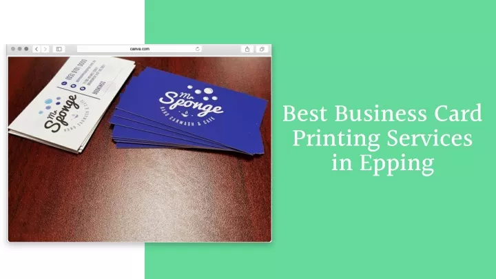 best business card printing services in epping