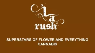 superstars of flower and everything cannabis