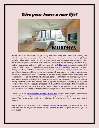 gi give your home a new life ve your home