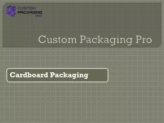 custom packaging pro