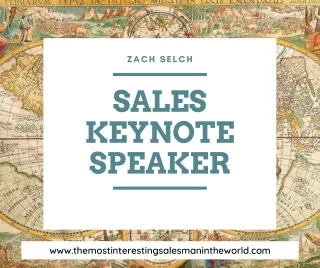 Sales Keynote Speaker