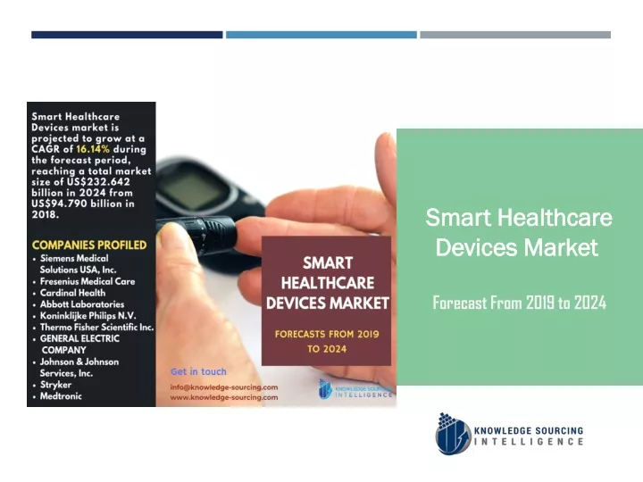 smart healthcare devices market forecast from
