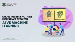 Know The Biggest Notable Difference Between AI VS Machine Learning