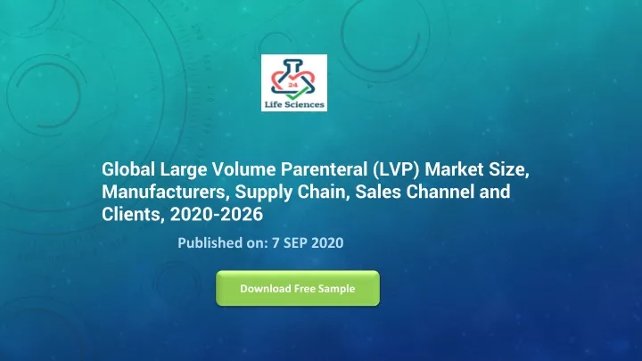 global large volume parenteral lvp market size