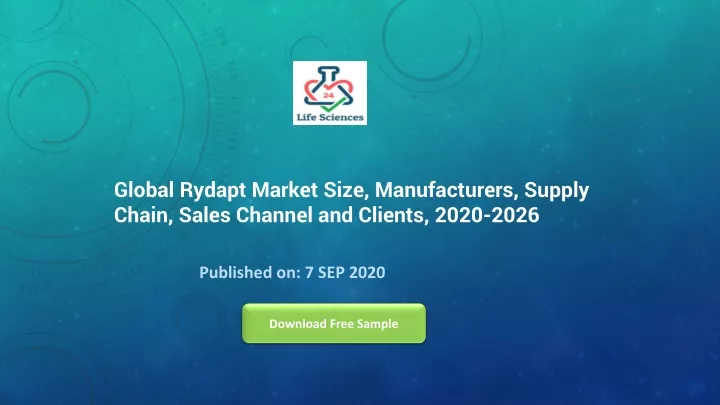 global rydapt market size manufacturers supply