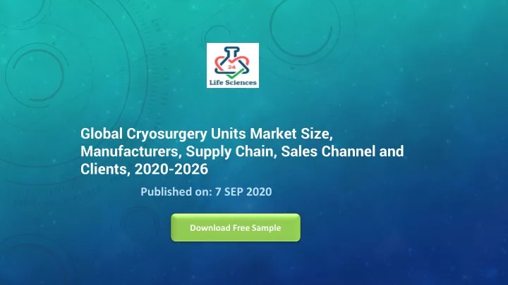 global cryosurgery units market size
