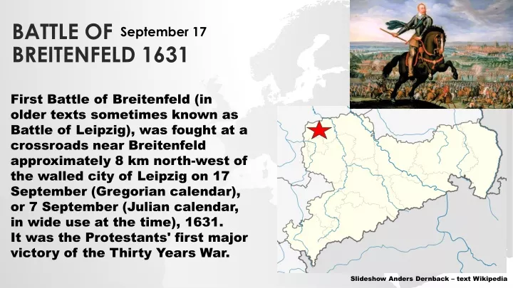 battle of breitenfeld 1631
