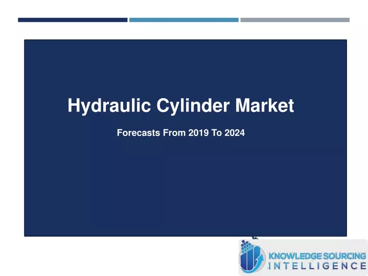hydraulic cylinder market forecasts from 2019