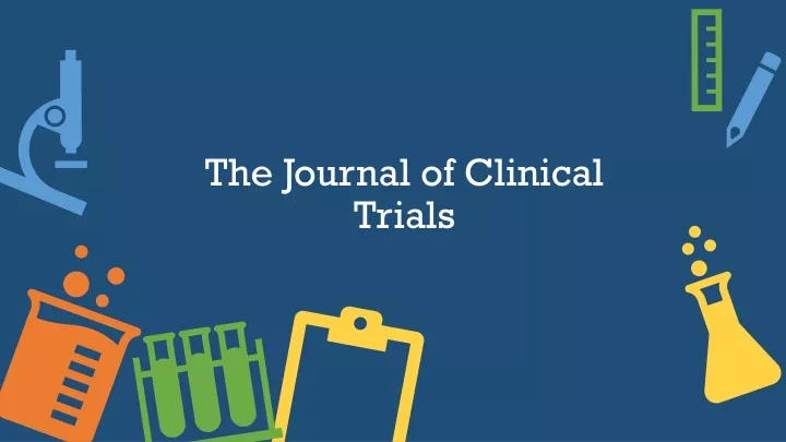 the journal of clinical trials