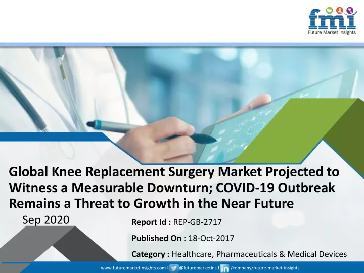 global knee replacement surgery market projected