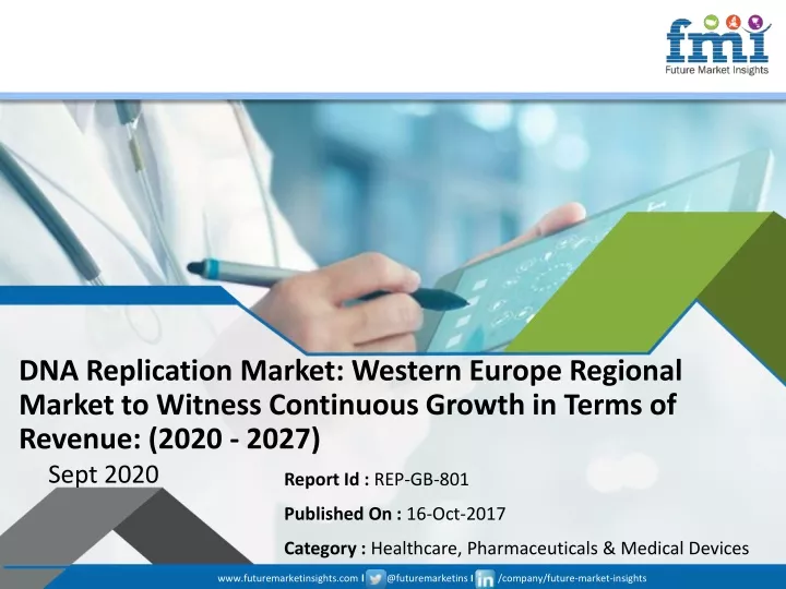 dna replication market western europe regional