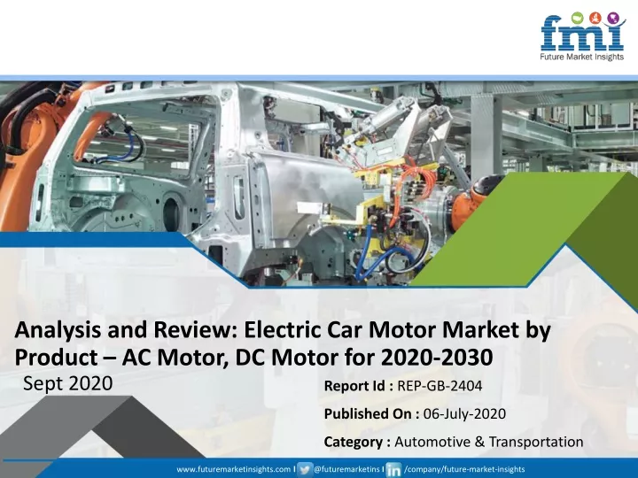 analysis and review electric car motor market