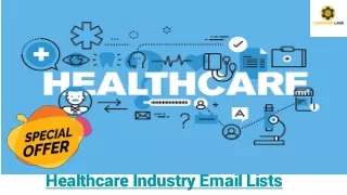 Healthcare Email List | Healthcare Industry Mailing Lists