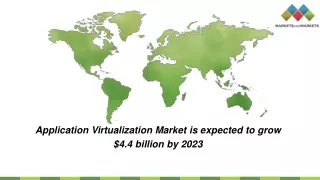 application virtualization market is expected