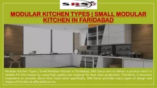 modular kitchen types small modular kitchen in faridabad