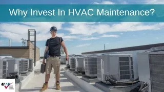 Why Invest In HVAC Maintenance?