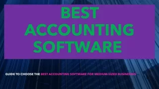 best accounting software