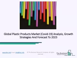 global plastic products market global plastic
