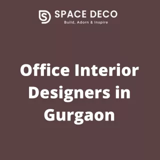 Office Interior Designers In Gurgaon