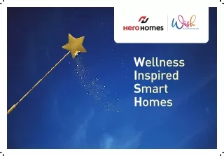 Wellness Inspired Smart Homes - Hero Homes Gurugram
