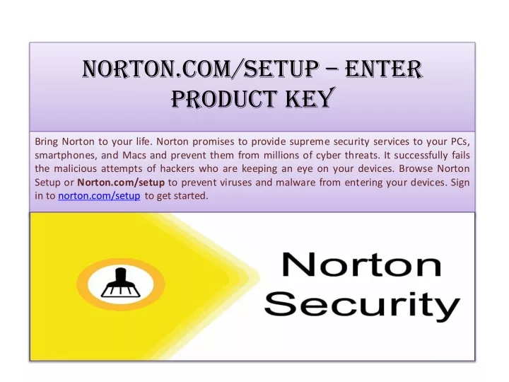 norton com setup enter product key setup